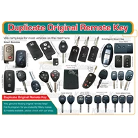 Kunci Pintu Mobil Duplicate Original Remote Key
